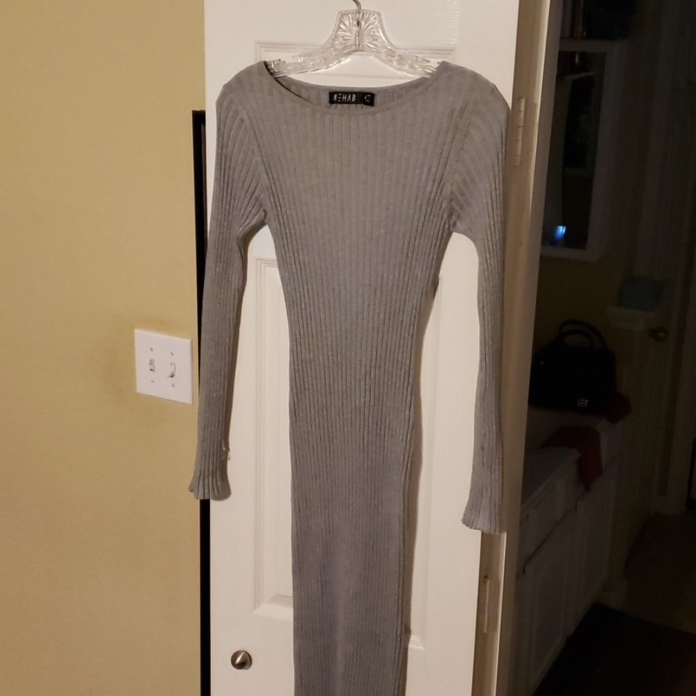 Long  sweater dress